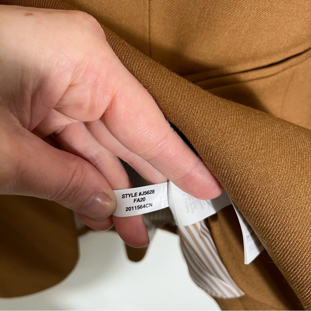 J. CREW Parke Camel Brown Wool Blazer J5628 - Picture 10 of 11
